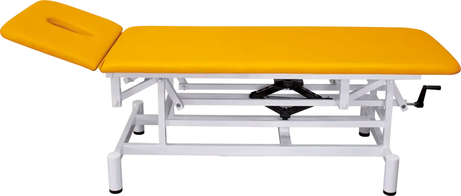 VL - D2 - 65 lehátko, koženka OTO T 5 - koženka žluto-oranžová